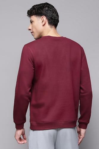 Image of Reebok Men's Classic Crew Sweatshirt - Cozy Fleece Pullover, No Hoodie Design