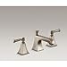 KOHLER 445689 Widespread Lavatory Faucet, Vibrant Brushed Bronze