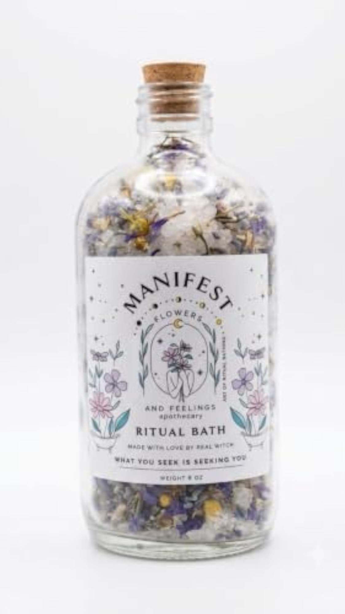 Manifest Ritual Bath Salt, Aura Cleansing