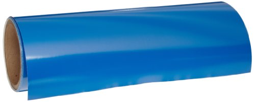 Image of Brady - 121118 Nonabrasive Shadow Board Tool Floor Marking Tape, 12' Length, 12 inch Width, Blue (Pack of 1 Roll)