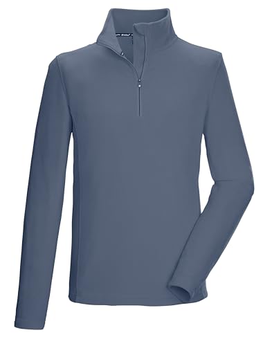 Polaire fine homme Killtec avec zip thermique et col protecteur anti-froid