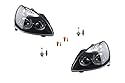 Johns, passend für Renault Clio Scheinwerfer BB/CB -2005 + Leuchtmit. Set links rechts
