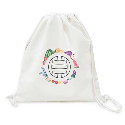 Sac en tissu pliable volley-ball ultra résistant avec sangle large