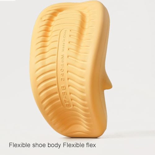 Men's and Women's Cloud Slippers, Indoor Slippers, Bathroom Sandals, Ultimate Comfort Lightweight, Thick Sole Non-Slip, Easy to Clean(Pink,Eur40-41)2