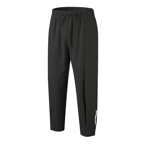 Track Pants's Belted Long Cargo Below Knee Length Cargo Pants Camouflage Pants Extreme Motion Pants for Men(Black,xx-Large)3