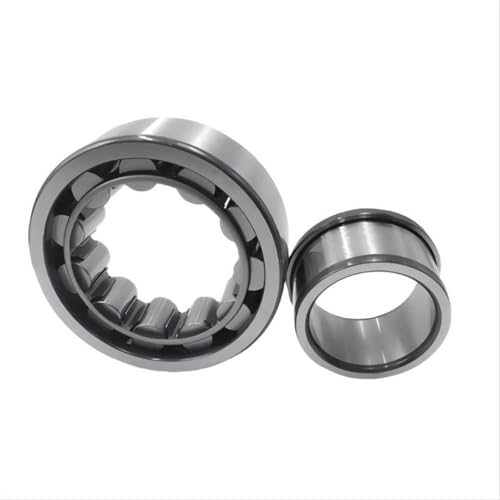 Roulement à rouleaux cylindriques NUP207EM en acier chromé 35x72x17mm pour arbre moteur