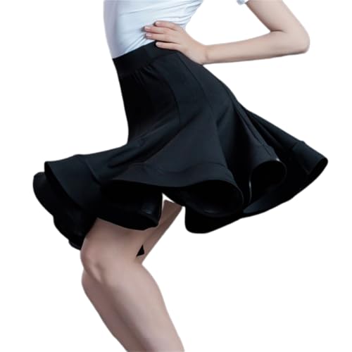 HWBZSZY] キッズラテンダンスドレス練習ハーフスカートヒョウ