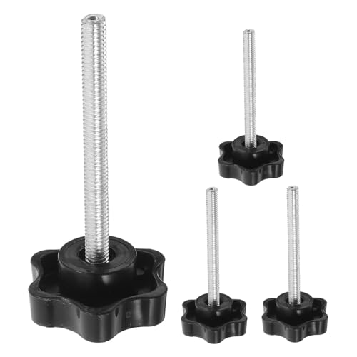 Écrous et vis à tête fleur de prunier M6 moletée pour déambulateur - 2