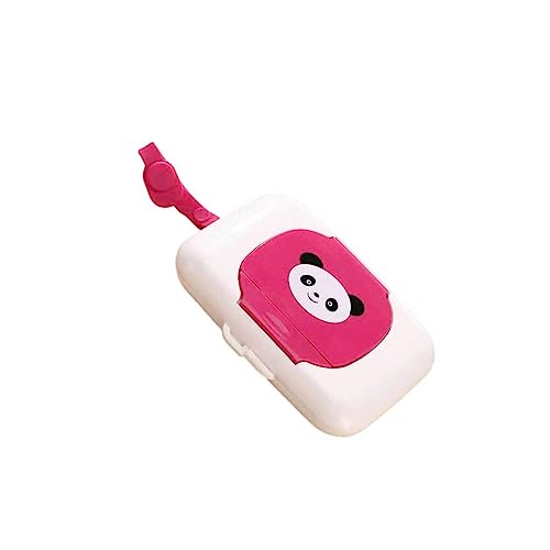 SUIOPPYUW Caja de toallitas húmedas, exquisitos accesorios de viaje, correa de mano, contenedor de pañuelos, organizador de toallitas multicolor, práctico estuche de papel