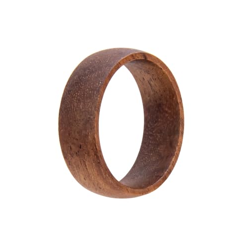 6mm 8mm Hawaii Koa Wood Ring,Koa Wood Anniversary Ring Wooden Wedding Band,Free Wooden Ring Box