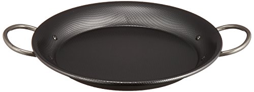 Endo Shoji PPE1026 Professional Paella Pan, 10.2 inches (26 cm), Super Embossed, Iron, Made in Japan