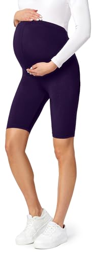 Be Mammy Leggings Premaman Corti 04(Prugna, S)