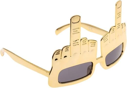 Gammaeon Party Sunglasses with Finger Funny Eyeglasses - Image 3