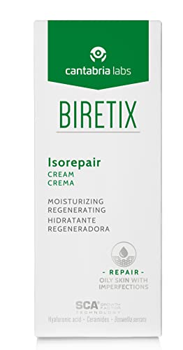 Biretix Crema Isorepair, 50 Ml.- Hidratación y reparación de pieles sensibilizadas por tratamientos con retinoides Cover