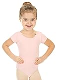 Elowel Girls' Team Basics Long Sleeve Leotard Pink (size-4-6)