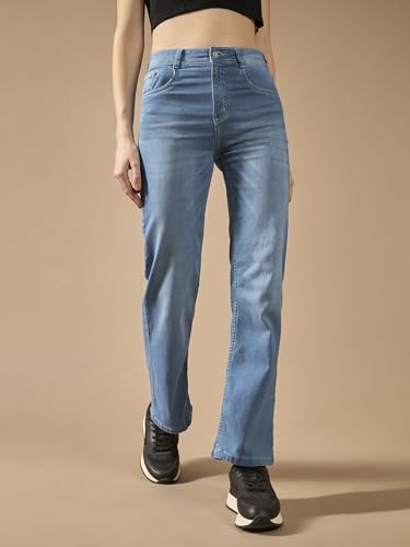 Image of Dolce Crudo High Rise Bootcut Jeans for Women