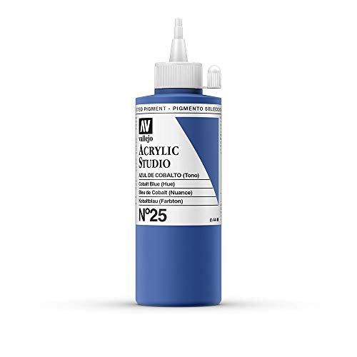 Vallejo Acrylic Studio 22025 Cobalt Blue (Hue) (200ml)