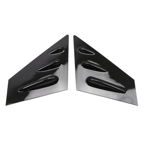 Persiennes de fenêtre pour Subaru WRX STI 2015-2020 volets de voiture ABS noir 2 pièces