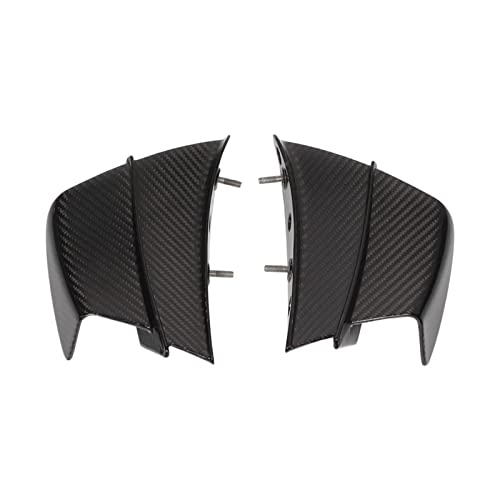 Ailettes de moto en carbone 3K pour Panigale V4 finition prestige et aérodynamisme premium