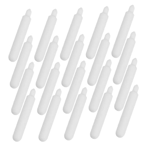 NUOBESTY Effortless Tip Swap: 50pcs Nylon Replacement Nibs for Acrylic Markers Enhance Your Sketching Drawing Experience