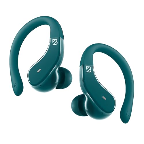 Back Bay Audio - Runner's Wireless Earbuds for Running, Workout Wrap Around Earbuds Bluetooth Headphones for Sports, Running Headphones, Hook Over The Ear Buds, Wrap Around Earphones with Earhooks