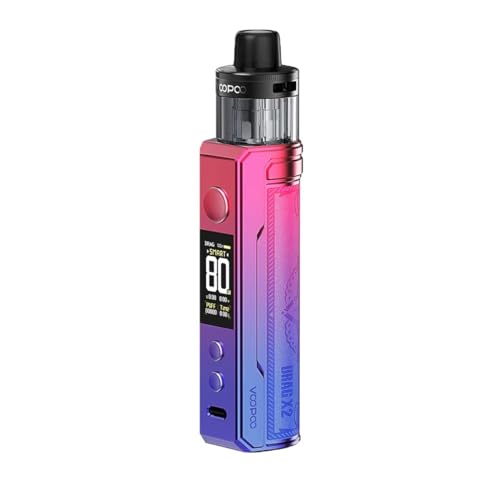 Voopoo Drag X2 Pod Modern Red à flux d'air supérieur