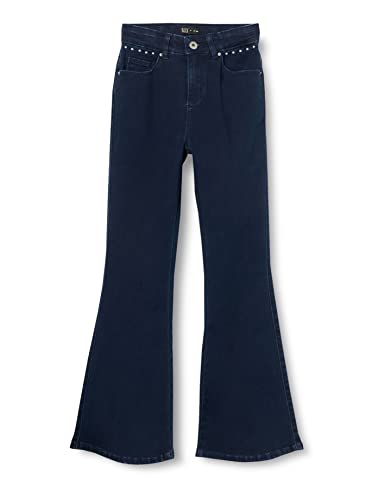 IKKS Jean Denim Flare Bleu Rinse Jeans, 14 Anni