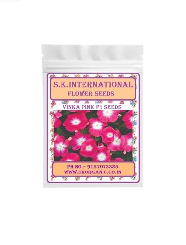 Image of Hybrid F1 Flower Seeds, Easy to Grow, Low Maintenance (Vinka White-Vinka Red- Vinka Pink)