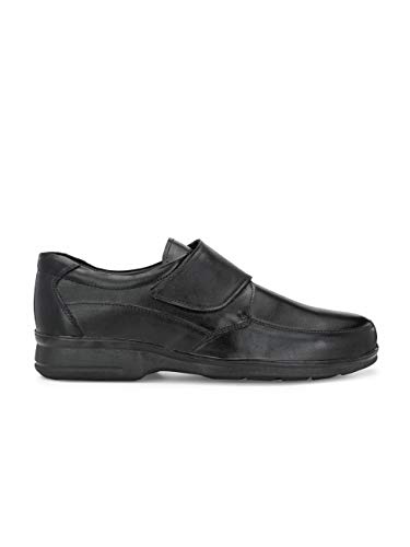 Image of Eego Italy Men's Genuine Leather Plus Size Formal Fastening Slip On Shoes