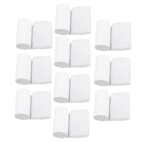Rollo de Gasa Desechable 10Pcs 8X600Cm Vendajes Conforming para Primeros Auxilios y Cuidado de Heridas miniatura 1