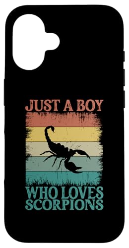 Just A Boy Who Loves Scorpions ���g�� �X�}�z�P�[�X iPhone 16 �p