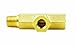 Viair 92848 1/4" Male x 1/4" Female x 1/4" Female NPT T-Fitting