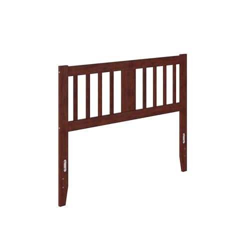 AFI, Tahoe Solid Wood Slatted Headboard, Full, Walnut