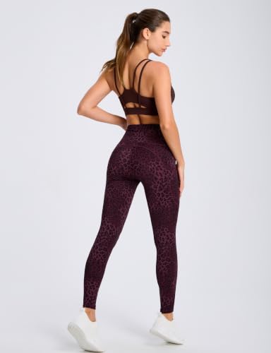 Image of THE GYM PEOPLE Thick High Waist Yoga Pants with Pockets, Tummy Control Workout Running Yoga Leggings for Women