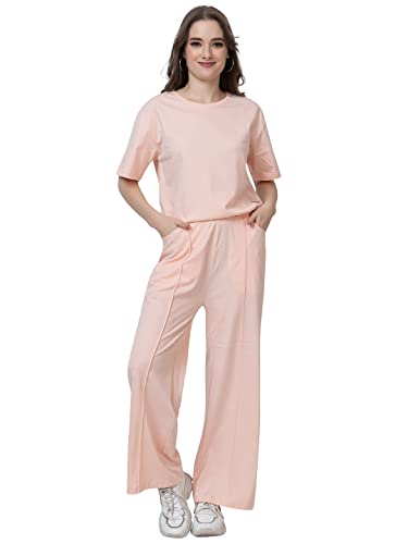 Image of Kepa Airport Outfit for Women - Co ord Set for Women Stylish Cotton - Track suit with Reinforced Stitching - Casual Wear - Formal & Western Cord Set Cotton