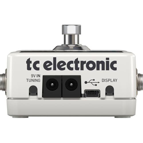 Polyphonic Guitar Tuner Pedal POLYTUNE3 LED Buffer Black 1/4 Inch Jack