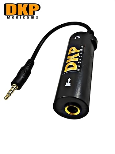 Image of DKP Medicams Audio Interface AMP from for iPod Touch, iPhone, and iPad, 7 X 2 X 2 cm, Black