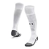 Under Armour Unisex-Adult Magnetico Over the Calf Socks 1 Pack, (100) White/Pitch Gray/Black, Medium