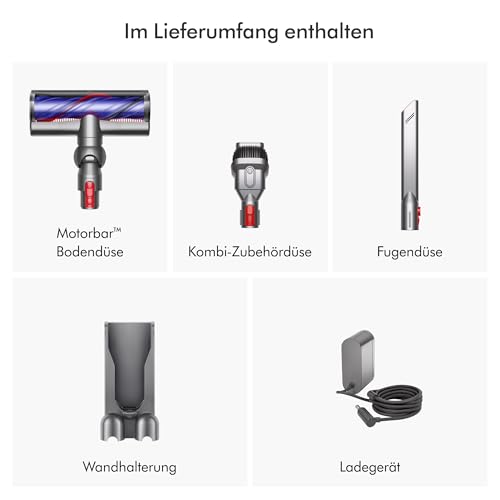 115 AW Saugkraft (92 Zeichen). - Detailansicht von Dyson V8 Origin Staubsauger Deal – Dealfoxx.de