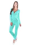 Jumpsuits / Overall AE Damen Overall Elegant & SeXy eng Einteiler Gr. XS S M L XL 2XL 3XL, 1078 Mintgrün L/XL 40/42