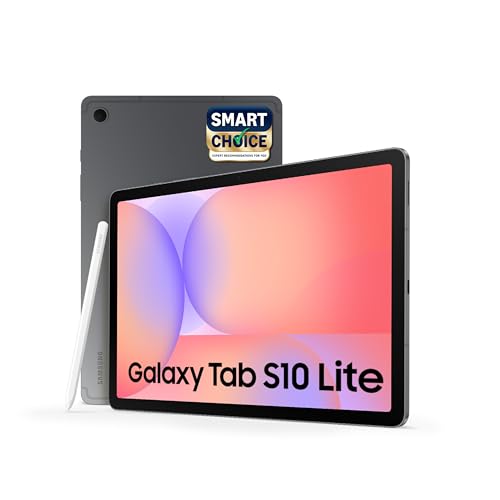 Image of Samsung Galaxy Tab S10 Lite with AI [Smartchoice], S Pen in-Box, 27.7 cm (10.9 Inch) Display, Object Eraser, 90Hz Refresh Rate, IP42 Rating, 8GB RAM, 256GB Storage, Wi-Fi Tablet, Gray