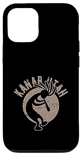 Kanab Utah Dancing Kokopelli ���y�Y �A���e�B�[�N���f�U�C�� �X�}�z�P�[�X iPhone 12/12 Pro �p