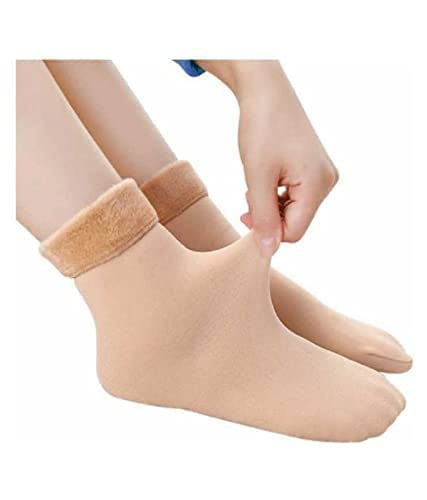 SMART VILLA TRADERS Knitted With Cotton and Polyster Beautiful Socks/Mozze For Women, Men And Girls (Pack Of 6 Pairs) 2