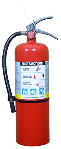 10 Lb. Strike First, Type ABC Dry Chemical Fire Extinguisher with Wall Hook, Sign and Tag