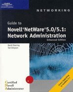 Guide to Novell NetWare 50/51 - Network Administration (01) by Simpson, Ted - Doering, David [Paperback (2001)]