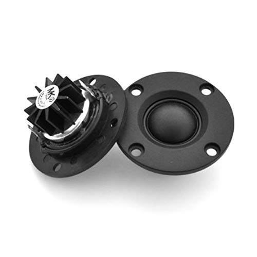 LouiseEvel215 1 par 6 ohmios 6? 30W Altavoz de Tweeter de Audio de película de Seda Altavoces Agudos universales bocina de Alta fidelidad de Audio del Coche Altavoces