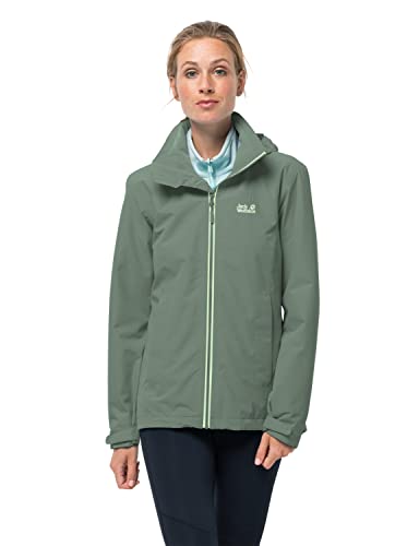 Preisvergleich Produktbild Jack Wolfskin EVANDALE JACKET W, Grün (Hedge Green), XL