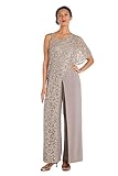 Be ready to leave a lasting impression at your nexto social occasion in this R&M Richards Evening Jumpsuit. An ultra chic style that is sure to turn heads. The classic jumpsuit with a modern twist to add even more glamour; its design combines trendy ...