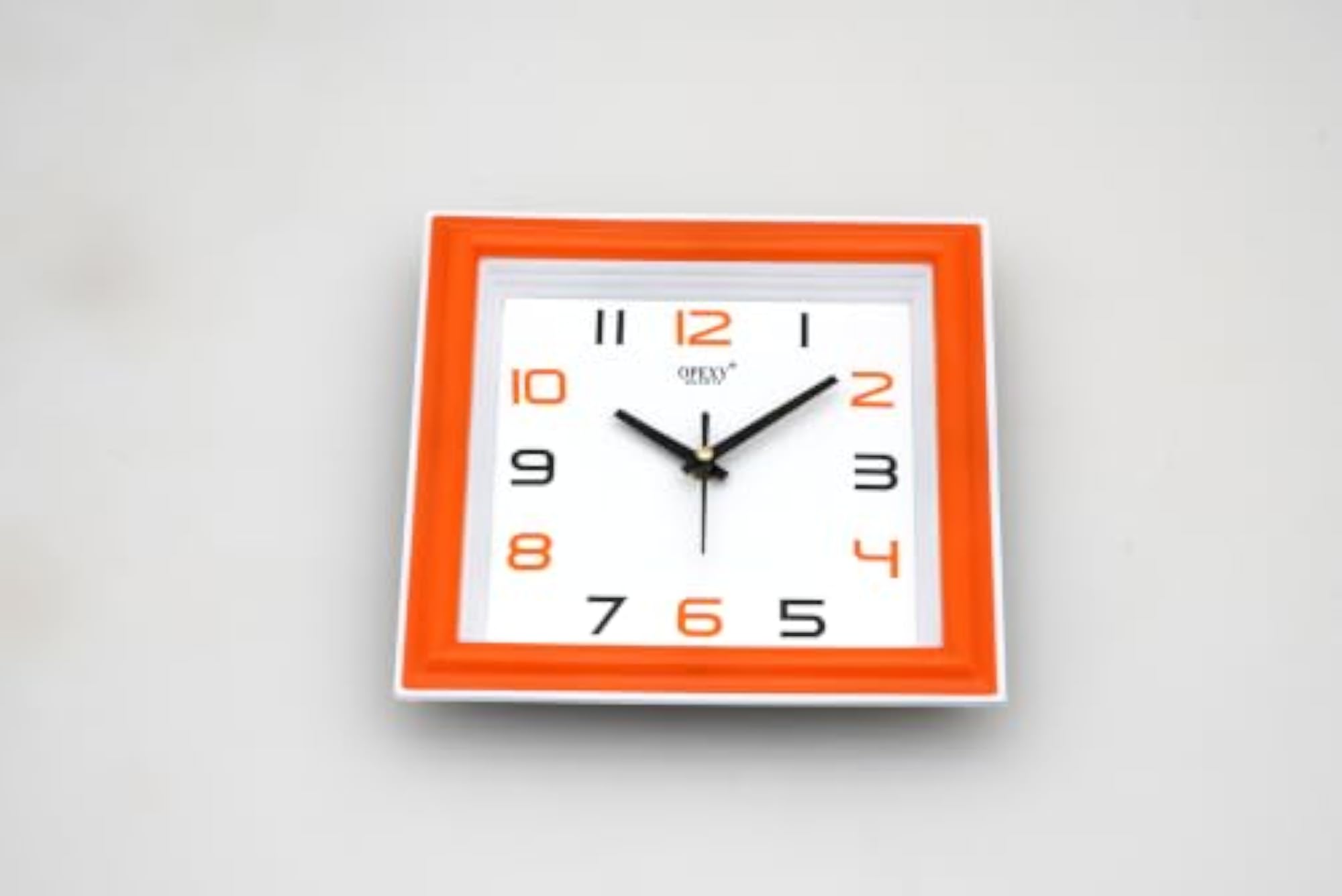 Square Quartz Wall Clock for Living Room