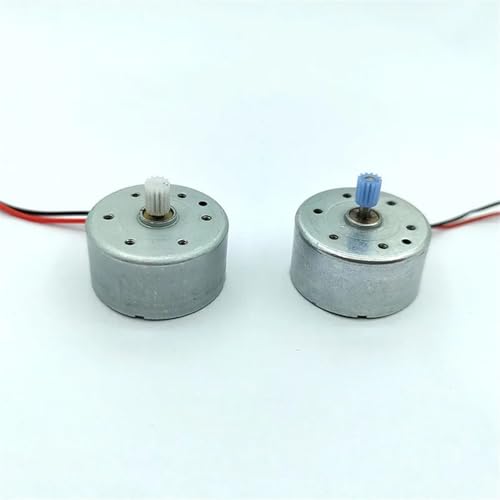 Moteur à broche ronde en métal précieux haute régularité 12V